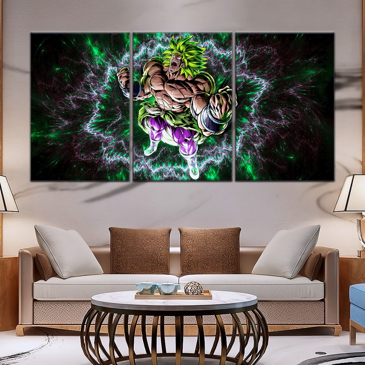 Dragon Ball Super Canvas Wall Art - DR5018 - Legendary Super Saiyan Broly