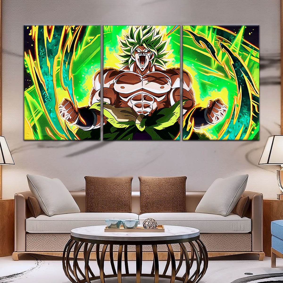 Dragon Ball Super Canvas Wall Art - DR5019 - Legendary Super Saiyan Broly