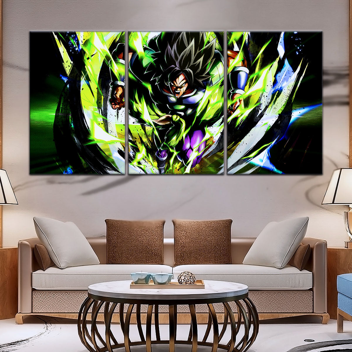 Dragon Ball Super Canvas Wall Art - DR5020 - Legendary Super Saiyan Broly