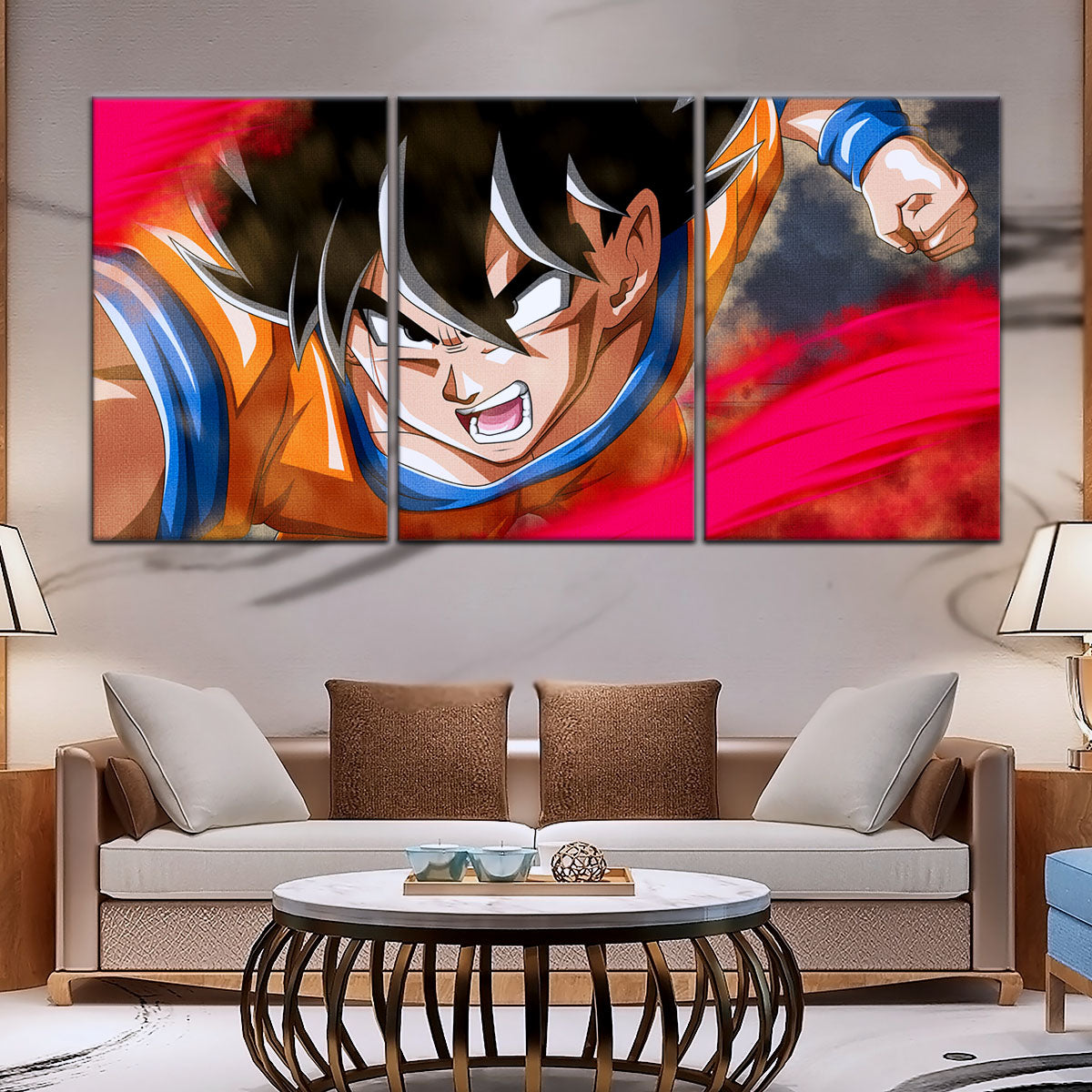 Dragon Ball Super Canvas Wall Art - DR5036 - Ultra Instinct Goku