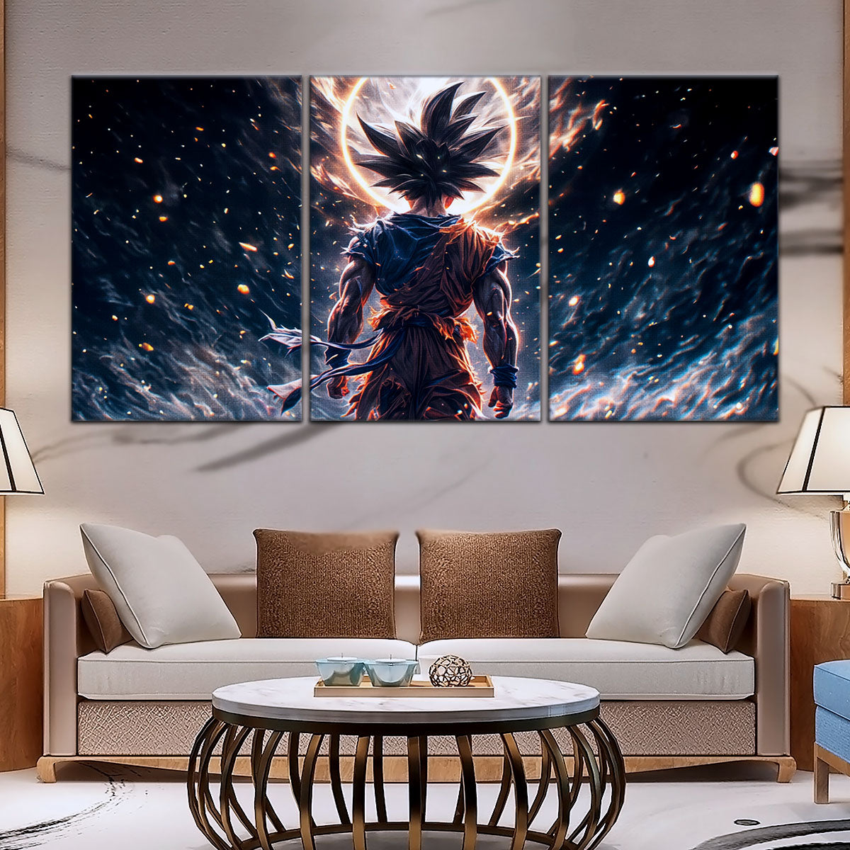 Dragon Ball Super Canvas Wall Art - DR5074 - Ultra Instinct Goku