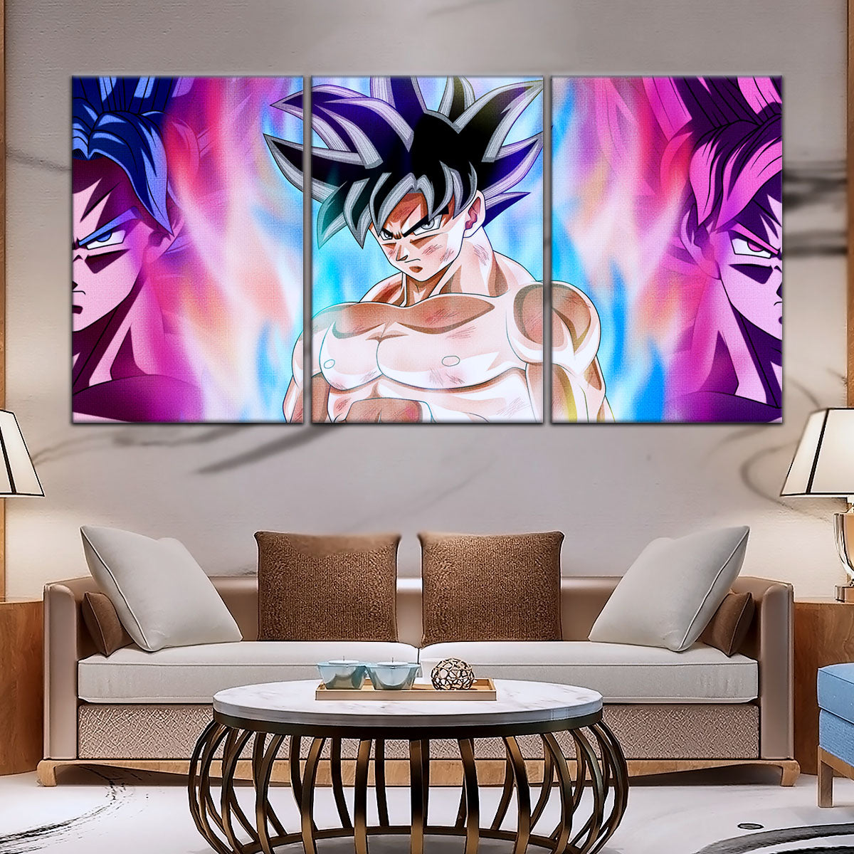 Dragon Ball Super Canvas Wall Art - DR5077 - Ultra Instinct Goku