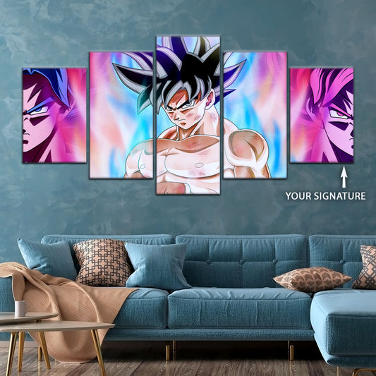Dragon Ball Super Canvas Wall Art - DR5077 - Ultra Instinct Goku