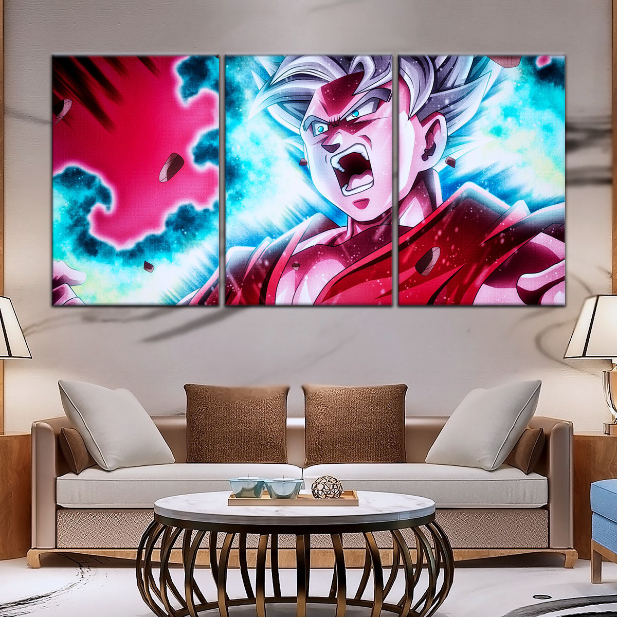 Dragon Ball Super Canvas Wall Art - DR5088 - Ultra Instinct Goku