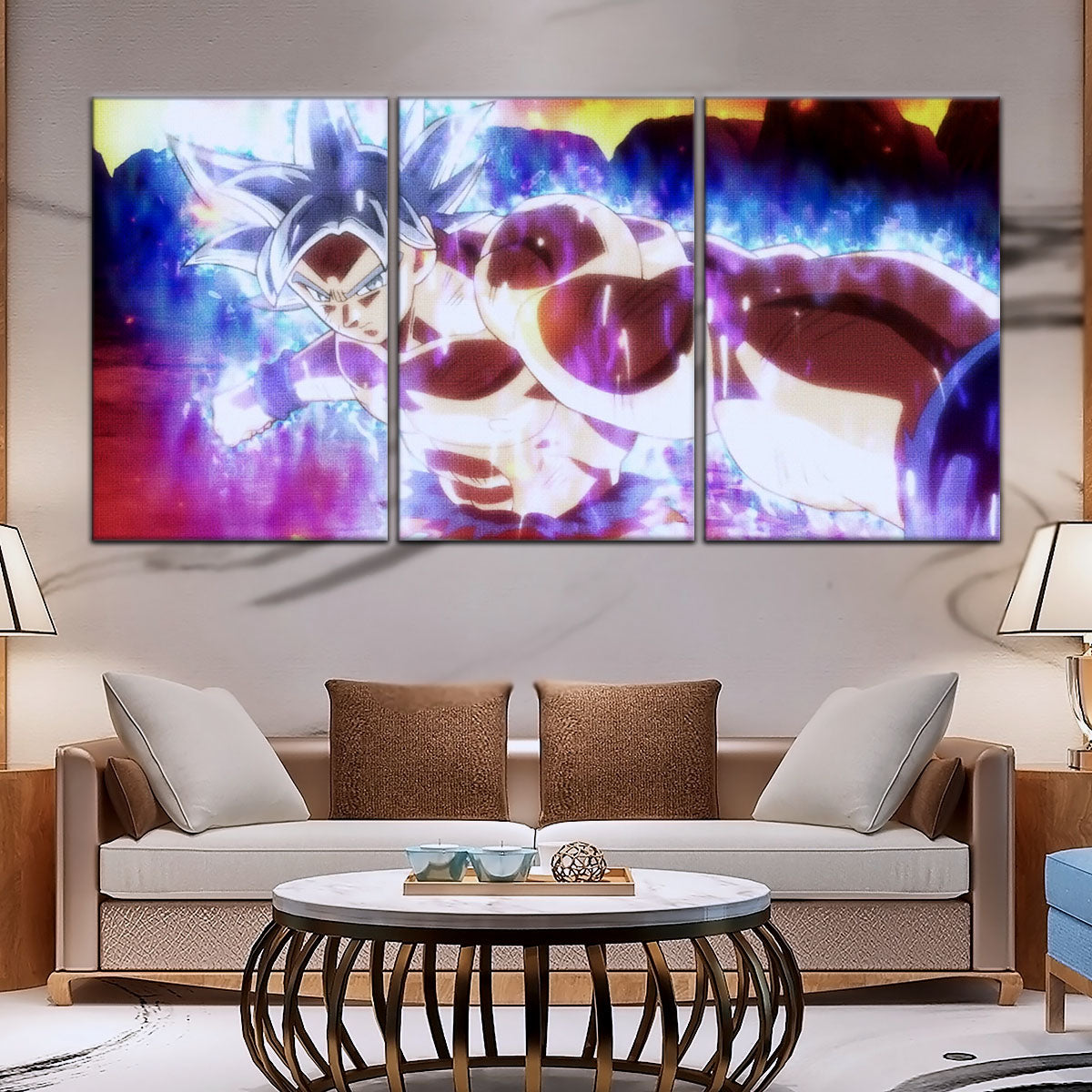 Dragon Ball Super Canvas Wall Art - DR5100 - Ultra Instinct Goku