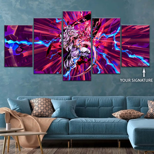Dragon Ball Wall Art - DR5001 - Android 21 - Dragon Ball Fighter Z - Dragon Ball Poster - Dragon Ball Canvas