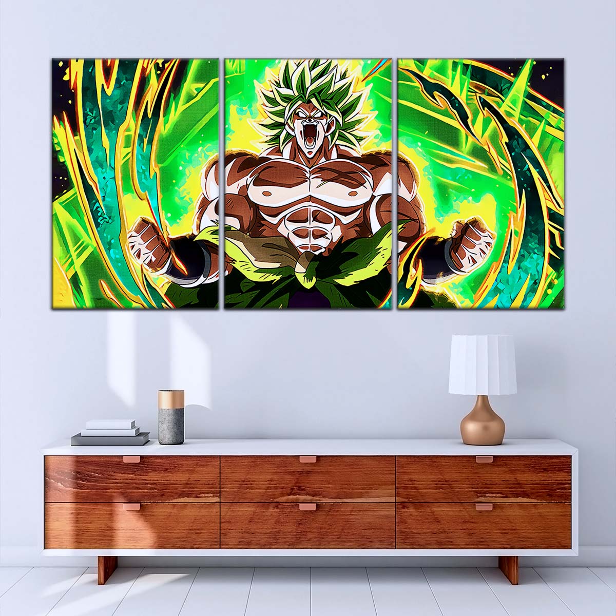 Dragon Ball Wall Art - DR5019 - Broly Unleashed - Dragon Ball Super - Dragon Ball Poster - Dragon Ball Canvas