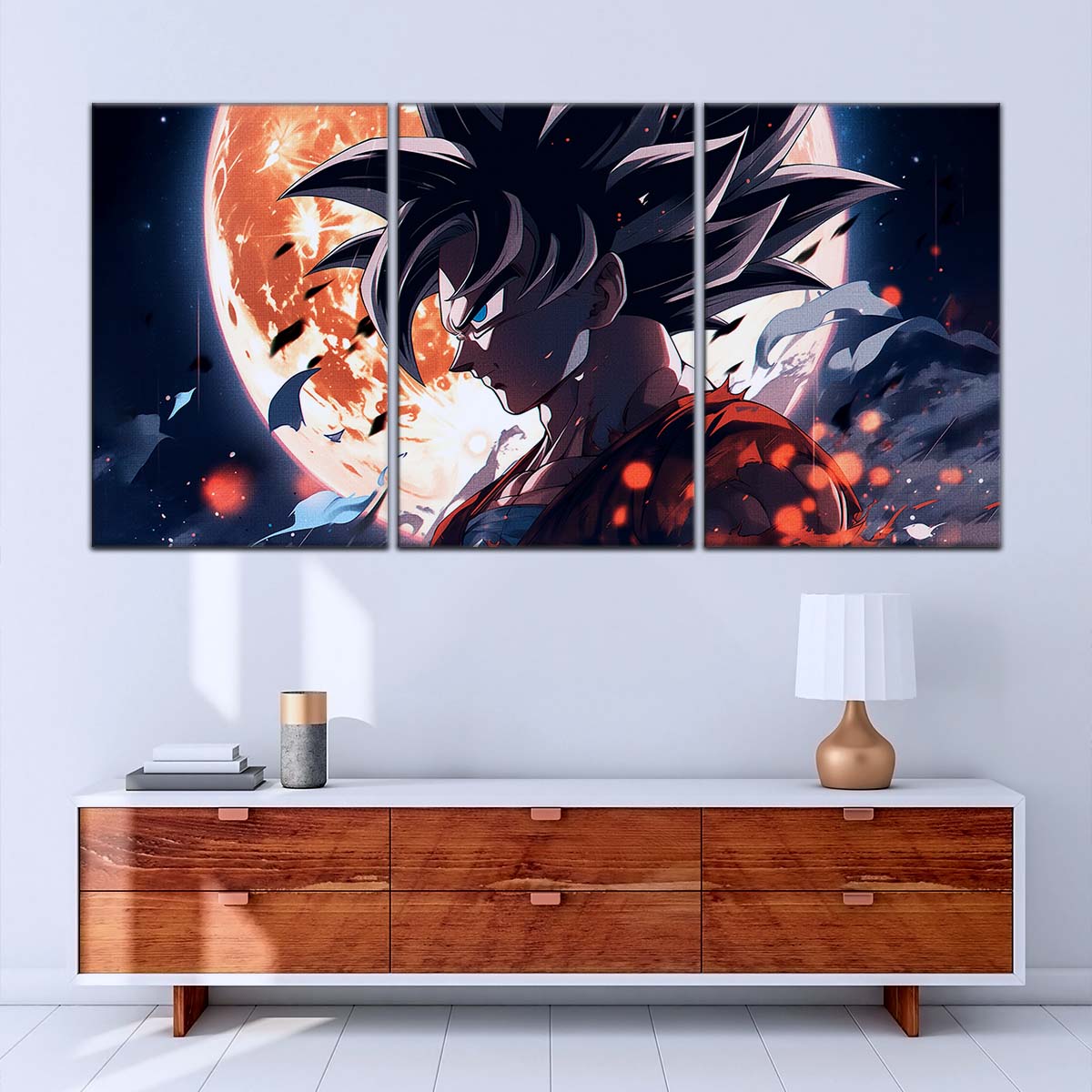 Dragon Ball Wall Art - DR5025 - Epic Goku - Dragon Ball Z - DBZ - Dragon Ball Poster - Dragon Ball Canvas