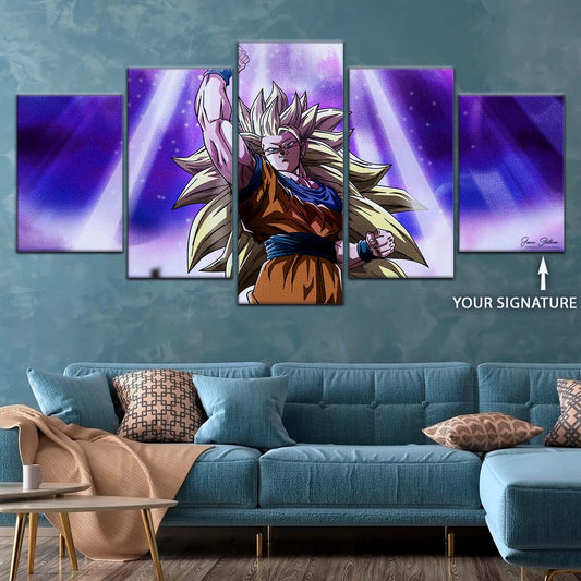 Dragon Ball Wall Art - DR5045 - Goku - Super Saiyan 3 - Dragon Ball Z - Dragon Ball Poster - Dragon Ball Canvas