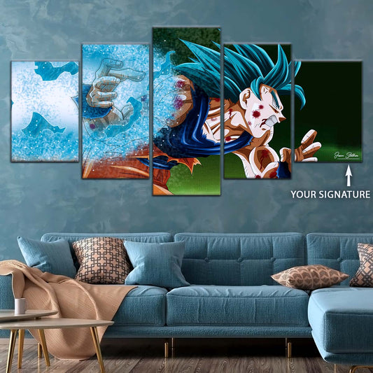 Dragon Ball Wall Art - DR5047 - Goku - Super Saiyan Blue - Dragon Ball Super - Dragon Ball Poster - Dragon Ball Canvas