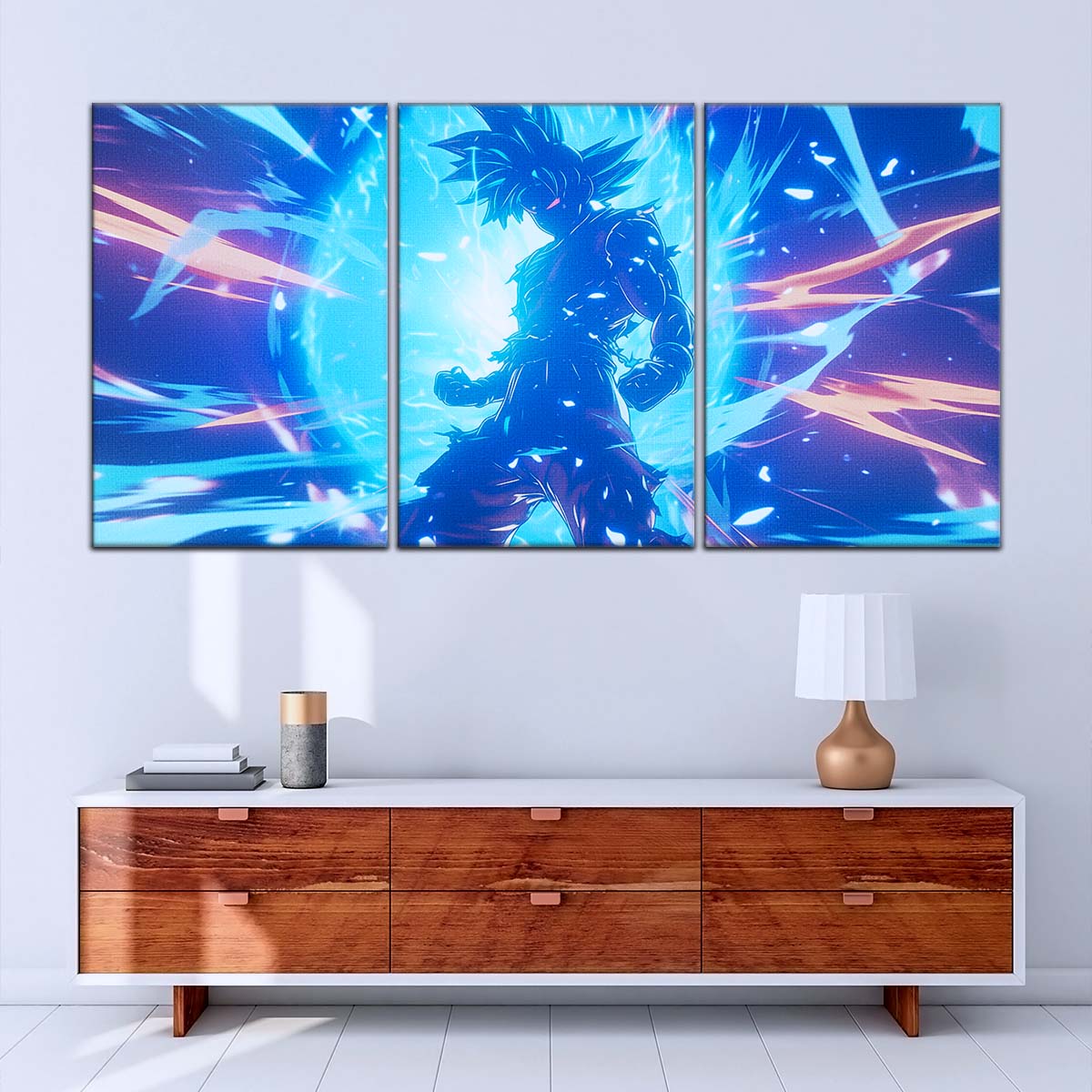 Dragon Ball Wall Art - DR5053 - Goku - Super Saiyan Blue - Dragon Ball Super - Dragon Ball Poster - Dragon Ball Canvas