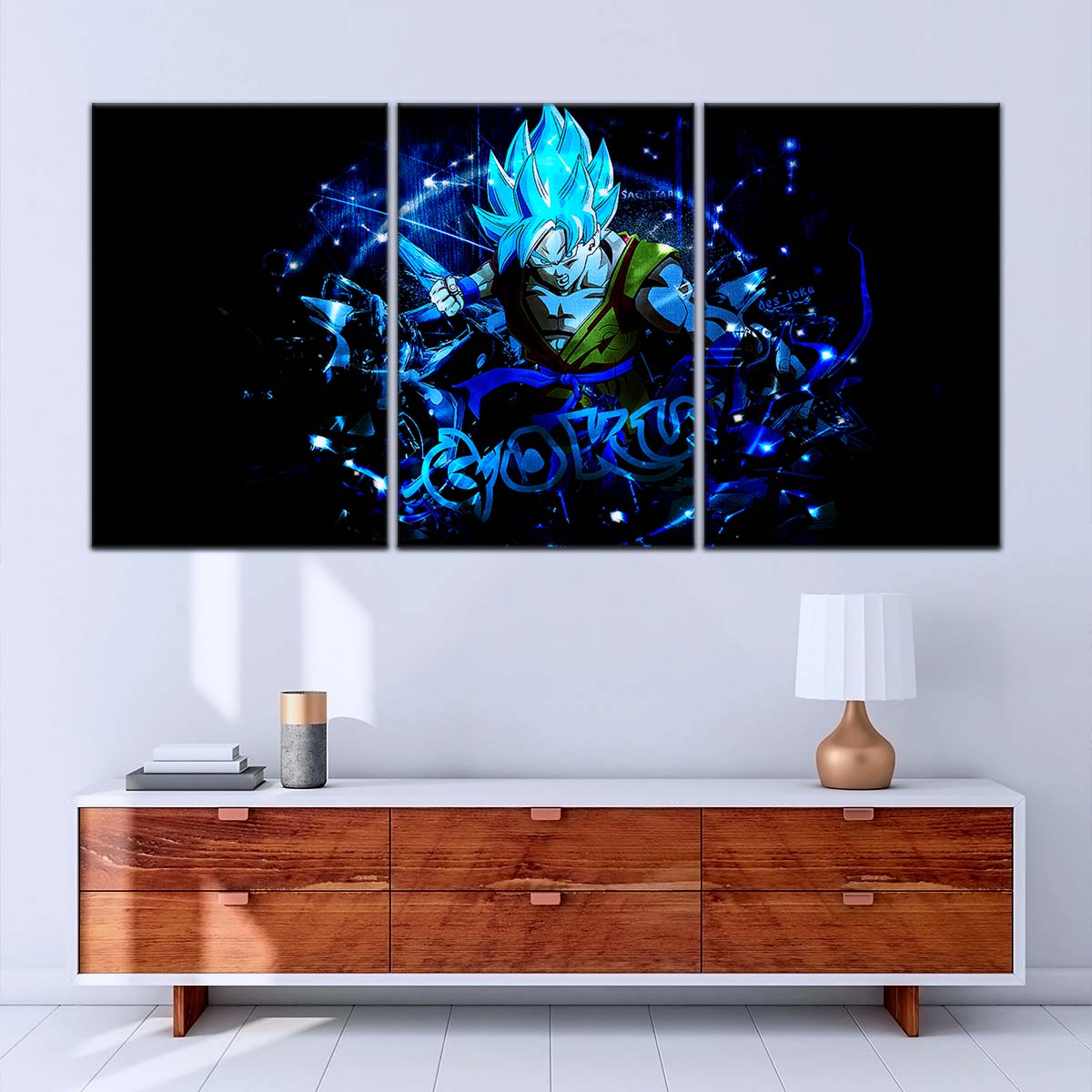 Dragon Ball Wall Art - DR5054 - Goku - Super Saiyan Blue - Dragon Ball Super - Dragon Ball Poster - Dragon Ball Canvas