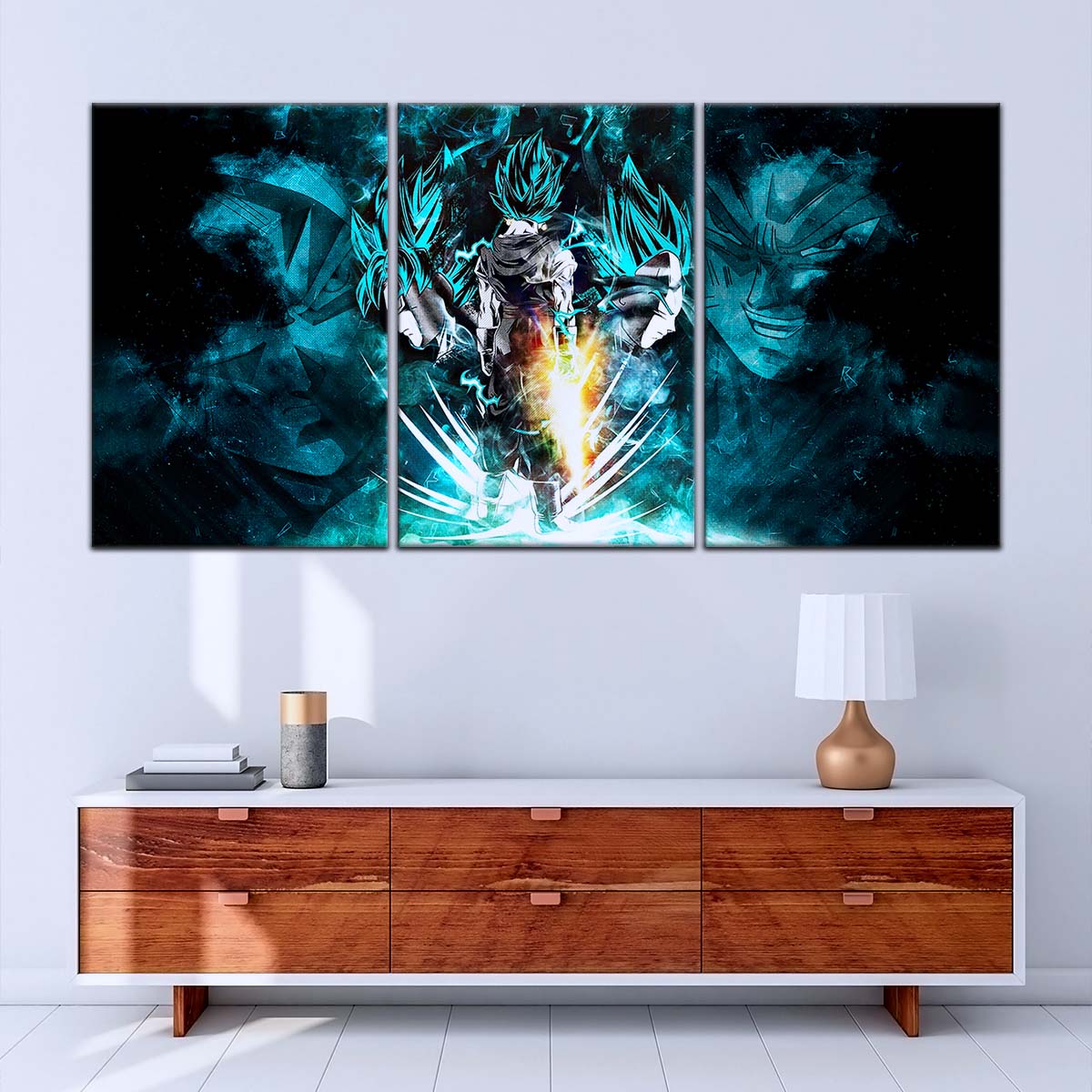 Dragon Ball Wall Art - DR5061 - Goku - Vegeta & Vegito - Dragon Ball Super - Dragon Ball Poster - Dragon Ball Canvas