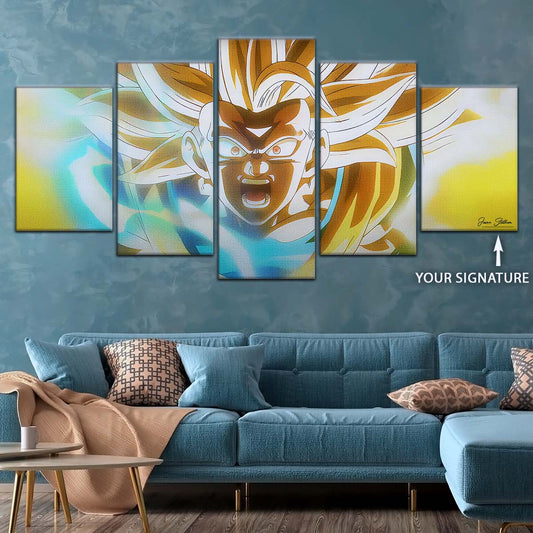 Dragon Ball Wall Art - DR5071 - Goku DAIMA Power – Dragon Ball Super - Dragon Ball Poster - Dragon Ball Canvas