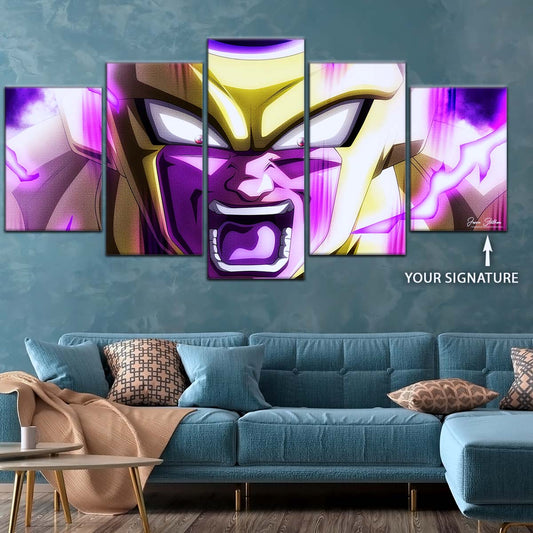 Dragon Ball Wall Art - DR5083 - Golden Frieza - Dragon Ball Super - Dragon Ball Poster - Dragon Ball Canvas