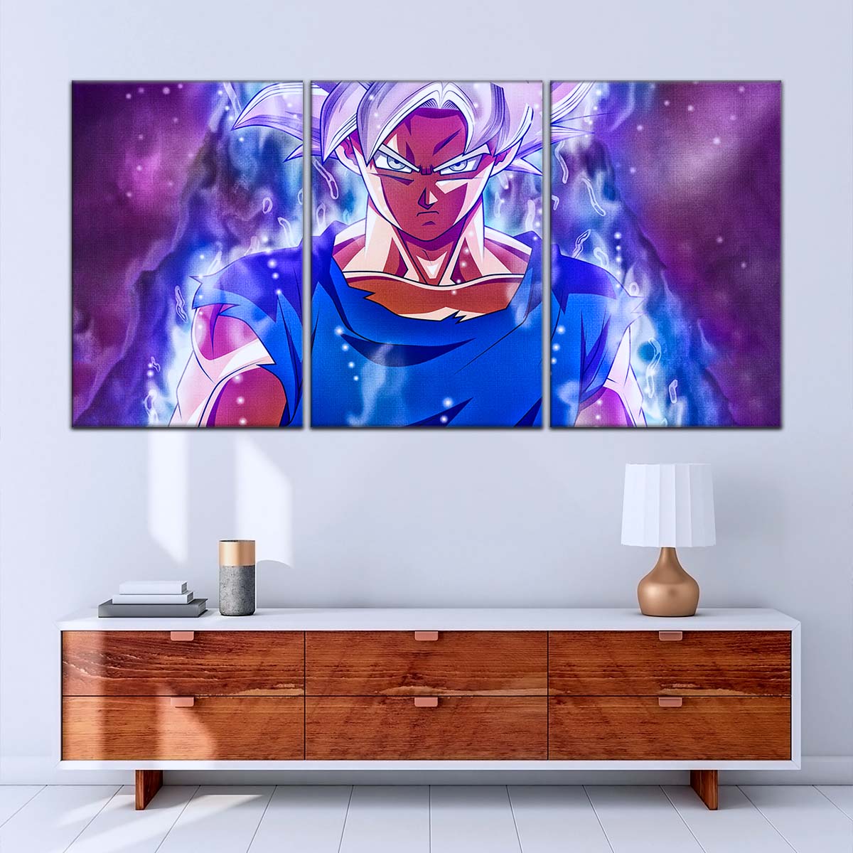 Dragon Ball Wall Art - DR5090 - Mastered Ultra Instinct Goku - Dragon Ball Super - Dragon Ball Poster - Dragon Ball Canvas