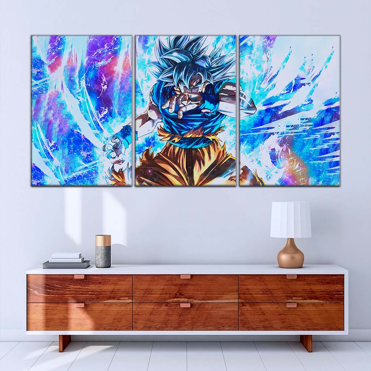 Dragon Ball Wall Art - DR5114 - Ultra Instinct Goku - Dragon Ball Super - Dragon Ball Poster - Dragon Ball Canvas