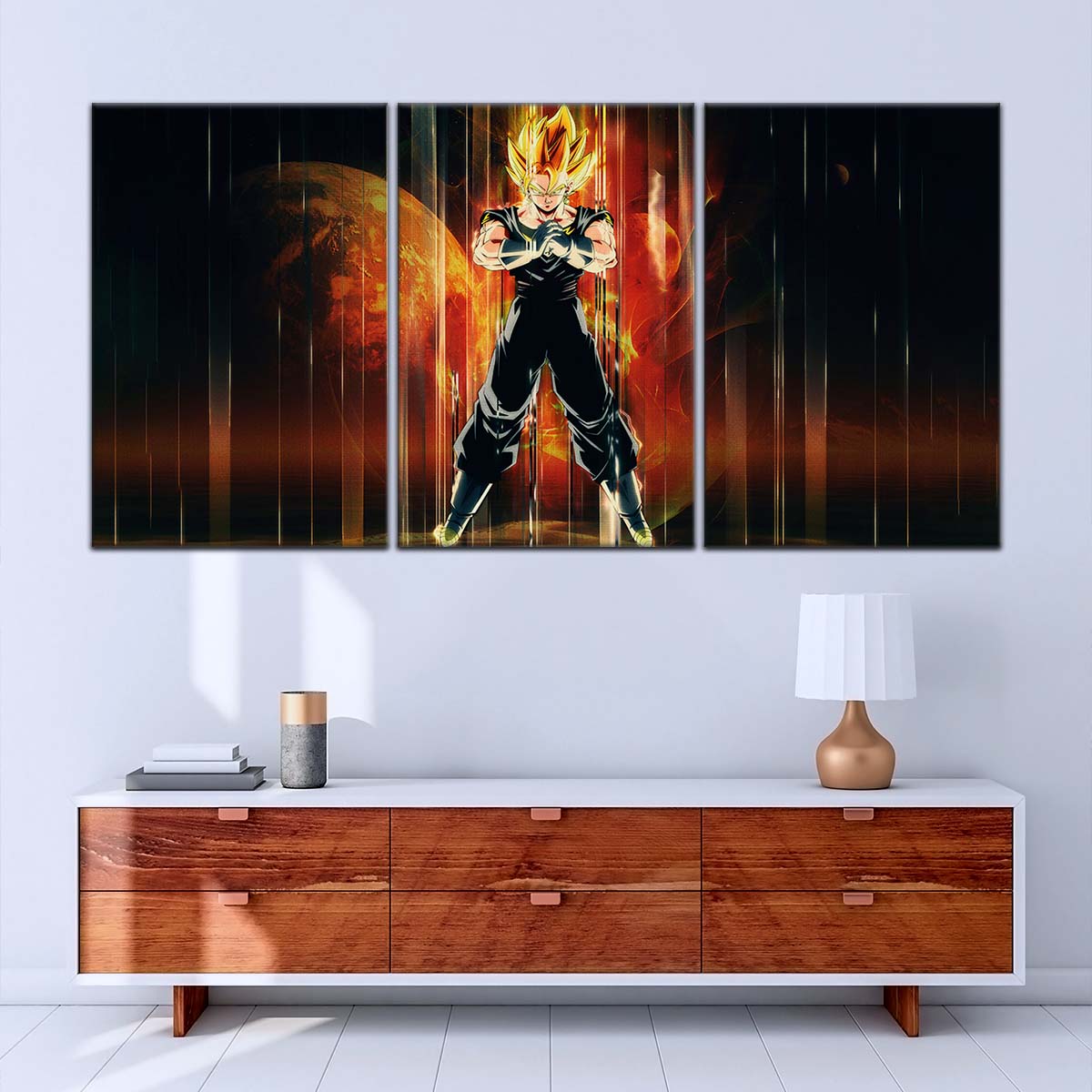 Dragon Ball Wall Art - DR5129 - Vegito - Super Saiyan - DBZ - Dragon Ball Poster - Dragon Ball Canvas
