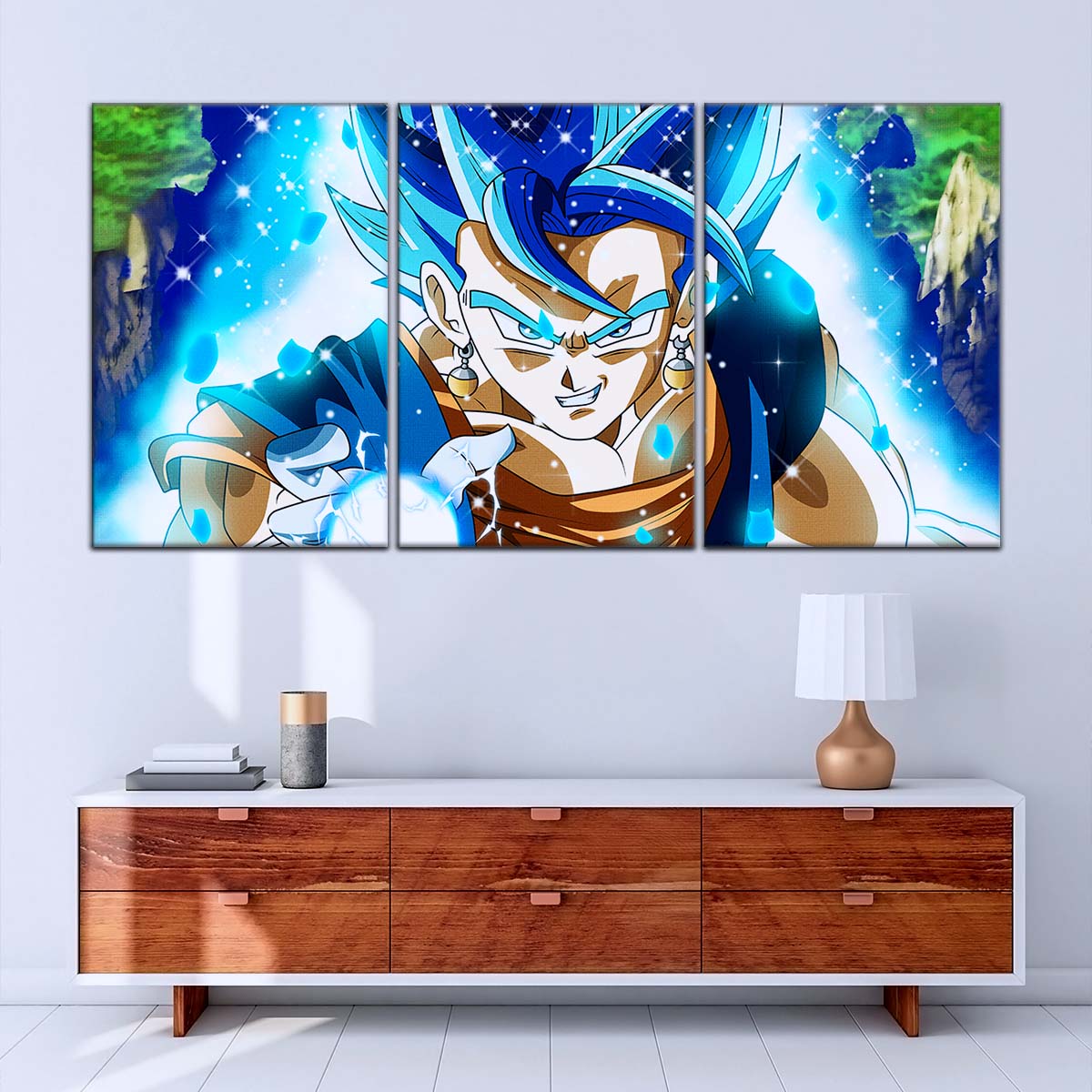 Dragon Ball Wall Art - DR5131 - Vegito - Super Saiyan Blue - Dragon Ball Super - Dragon Ball Poster - Dragon Ball Canvas