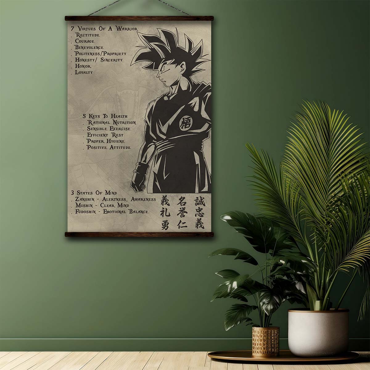 Dragon Ball Wall Art - Dragon Ball Poster - Dragon Ball Canvas - 7 5 3 CODE - Goku - DR044 - Vertical Poster - Vertical Canvas