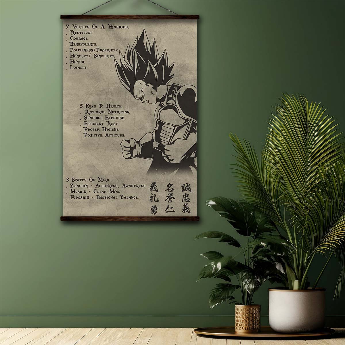 Dragon Ball Wall Art - Dragon Ball Poster - Dragon Ball Canvas - 7 5 3 CODE - Vegeta - DR043 - Vertical Poster - Vertical Canvas