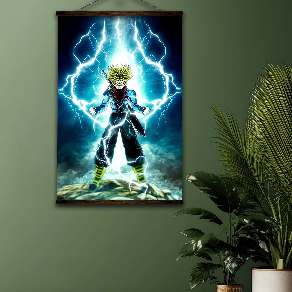 Dragon Ball Wall Art - Dragon Ball Poster - Dragon Ball Canvas - Goku - Vegeta - Vegeto - Gohan - Trunks - Vertical Poster - Vertical Canvas