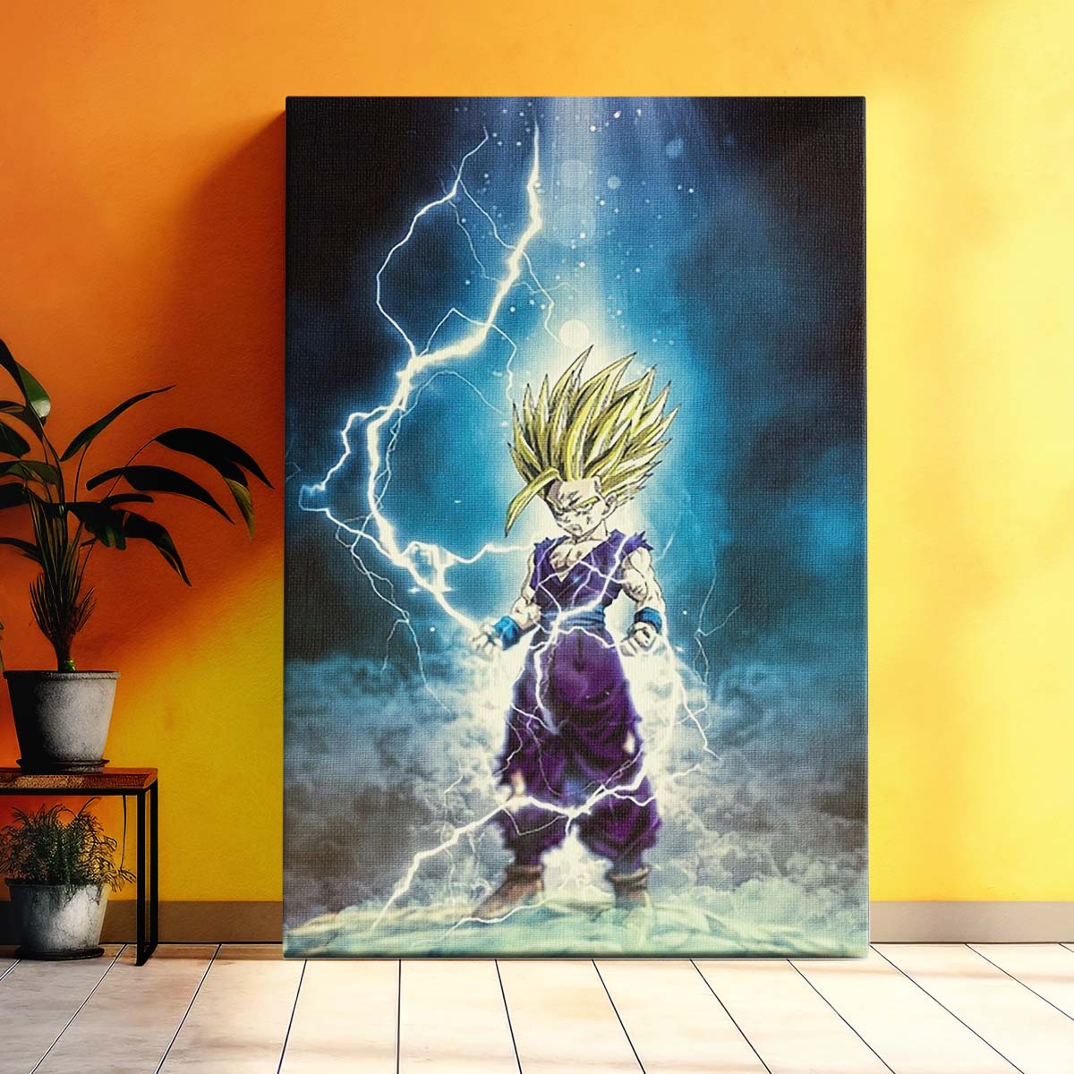 Dragon Ball Wall Art - Dragon Ball Poster - Dragon Ball Canvas - Goku - Vegeta - Vegeto - Gohan - Trunks - Vertical Poster - Vertical Canvas