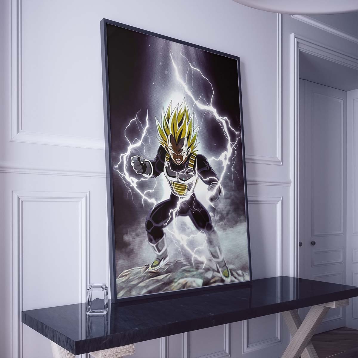 Dragon Ball Wall Art - Dragon Ball Poster - Dragon Ball Canvas - Goku - Vegeta - Vegeto - Gohan - Trunks - Vertical Poster - Vertical Canvas