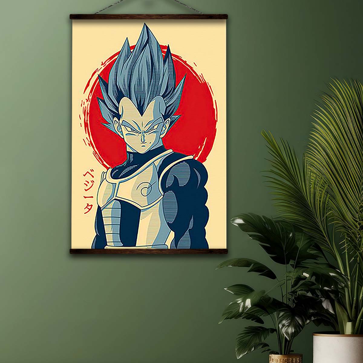 Dragon Ball Wall Art - Dragon Ball Poster - Dragon Ball Canvas - Goku - Vegeta - Vertical Poster - Vertical Canvas