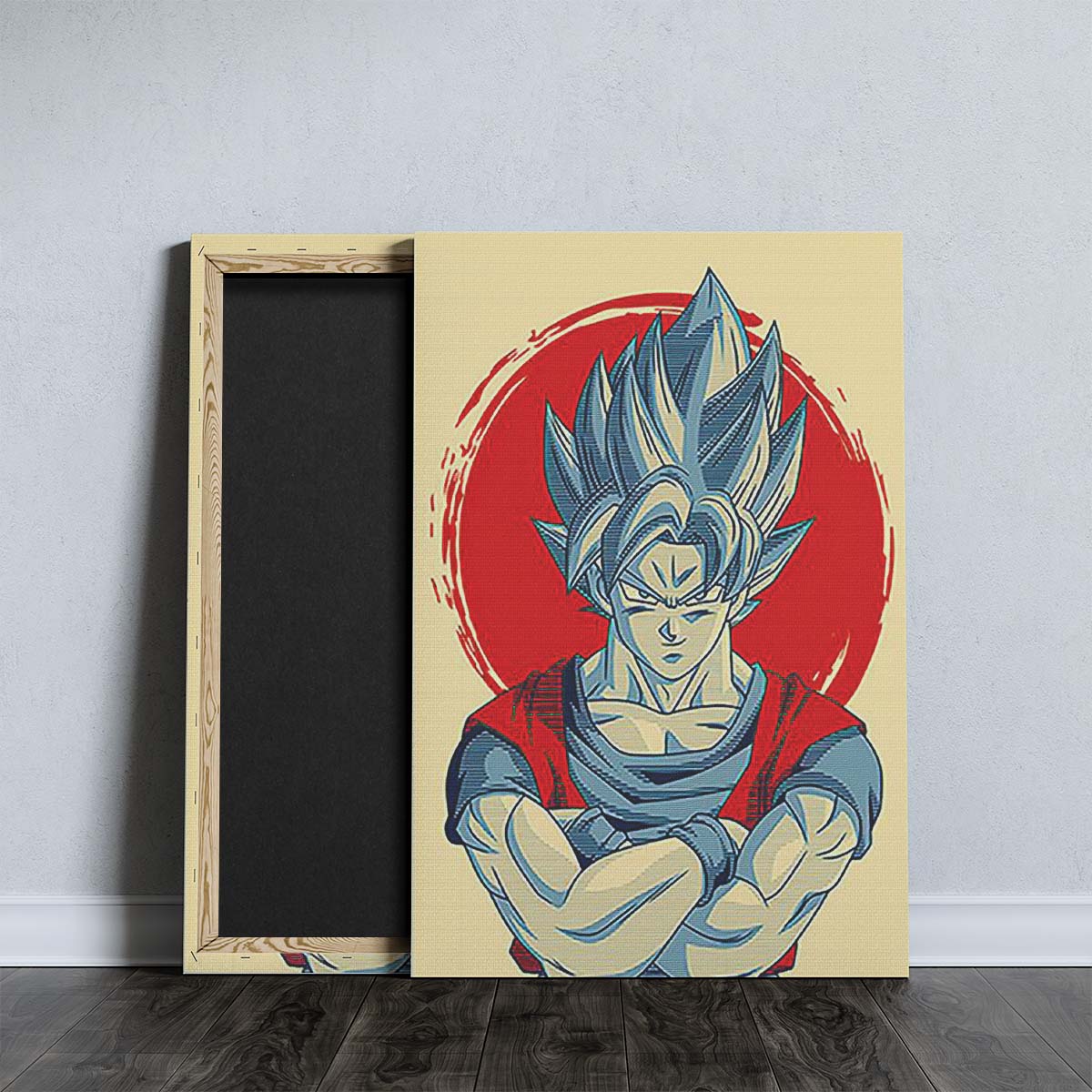 Dragon Ball Wall Art - Dragon Ball Poster - Dragon Ball Canvas - Goku - Vegeta - Vertical Poster - Vertical Canvas