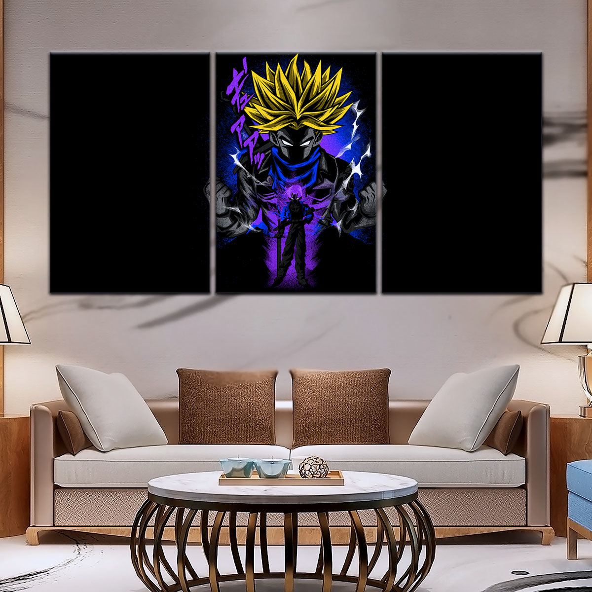 Dragon Ball Canvas Wall Art - DR5108 - Future Trunks Super Saiyan