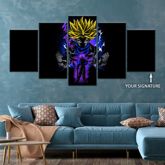 Dragon Ball Canvas Wall Art - DR5108 - Future Trunks Super Saiyan