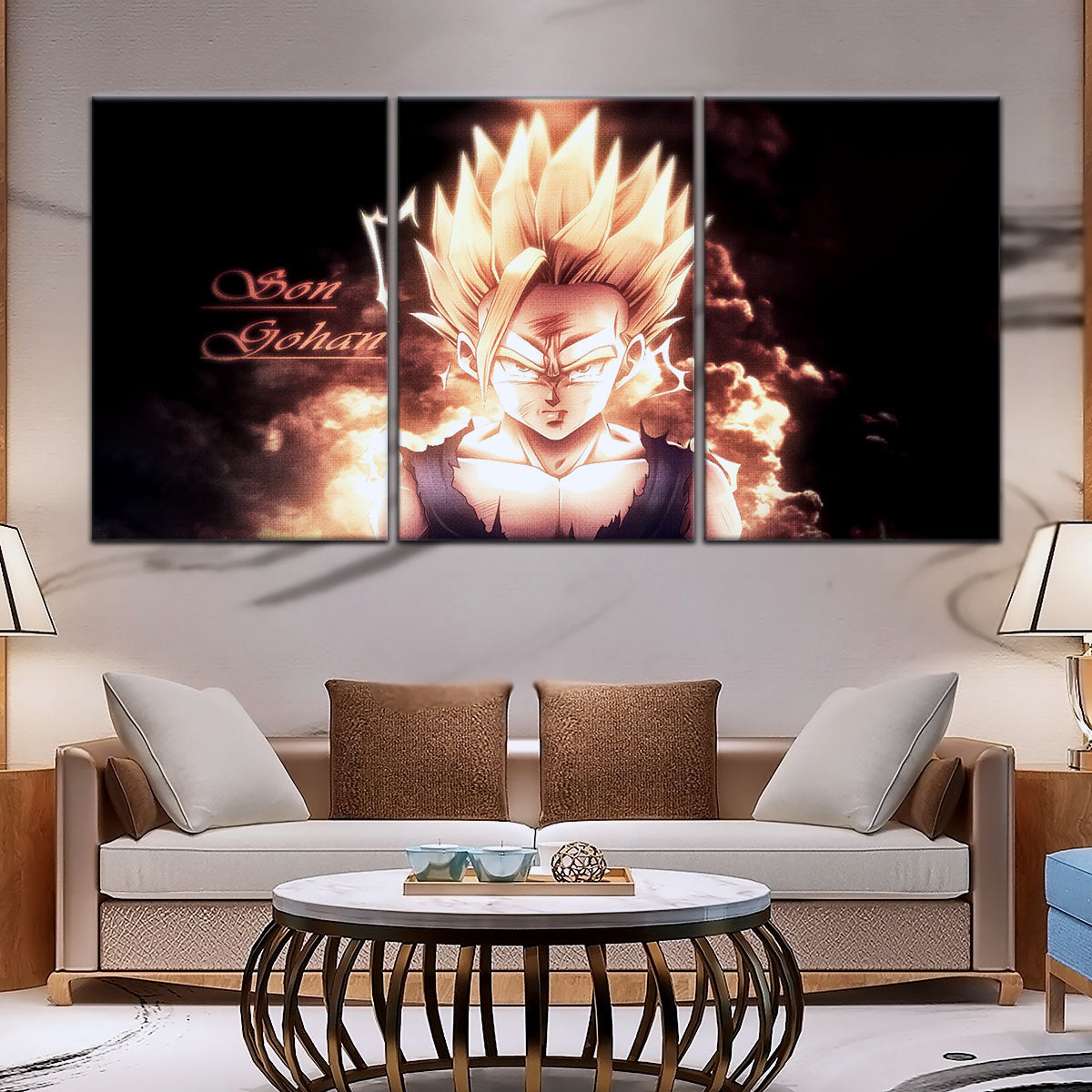 Dragon Ball Canvas Wall Art - DR5032 - Super Saiyan Gohan