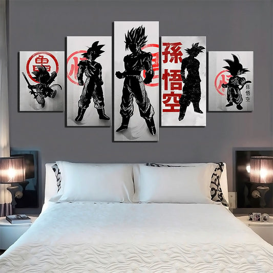 Dragon Ball Canvas Wall Art - DR5186 - Super Saiyan Goku