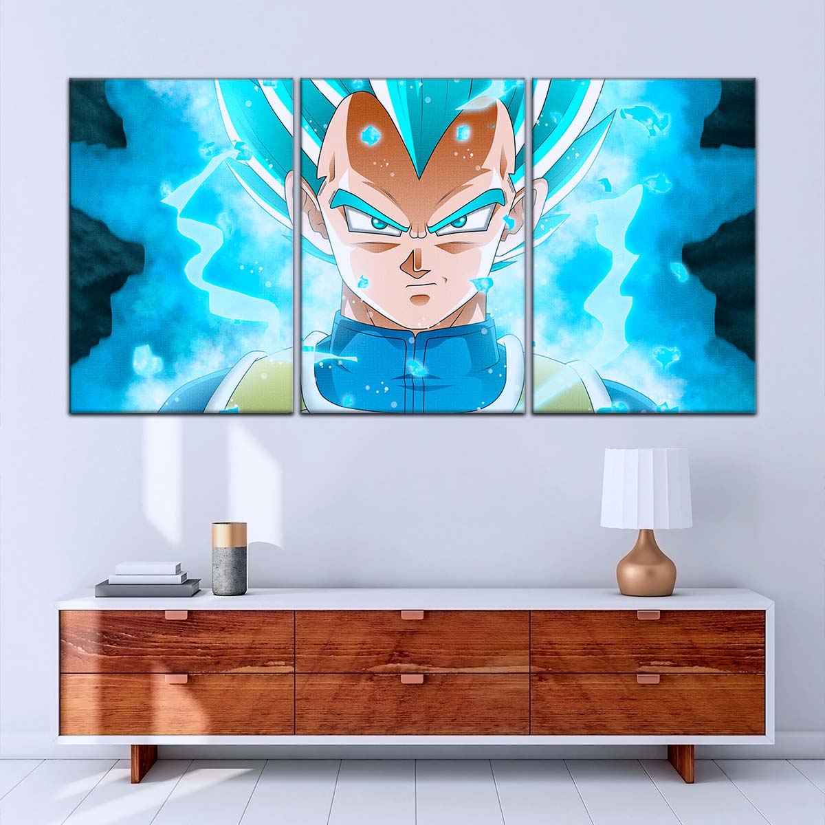 Dragon Ball Wall Art - DR5119 - Vegeta - Super Saiyan Blue - Dragon Ball Super - Dragon Ball Poster - Dragon Ball Canvas