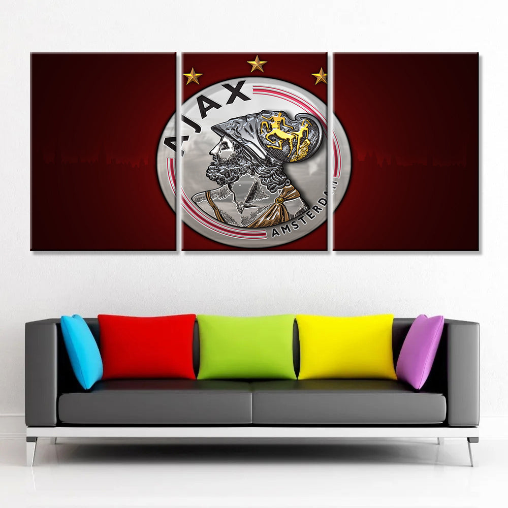Soccer Canvas Wall Art - FB5018 - AFC - Amsterdamsche Football Club Ajax
