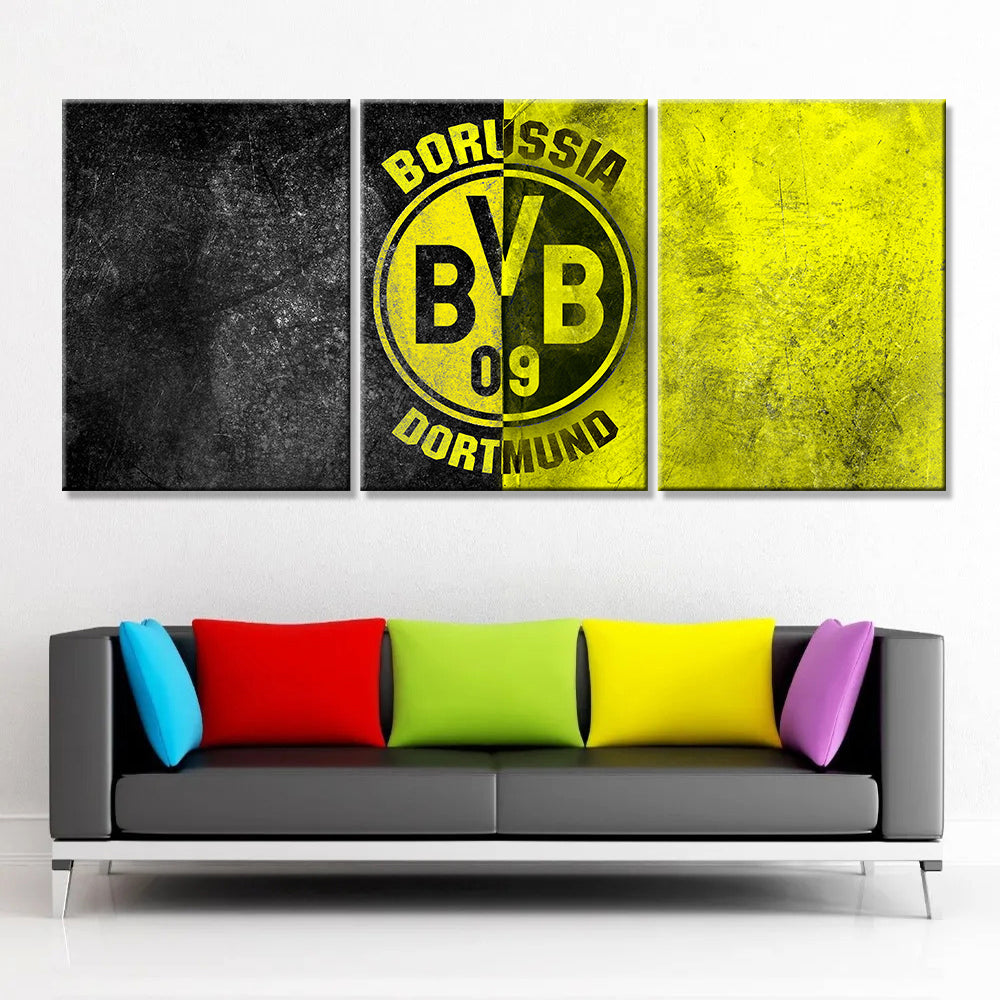 Soccer Canvas Wall Art - FB5019 - Borussia Dortmund - BVB