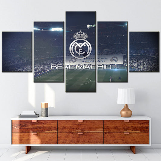 Soccer Canvas Wall Art - FB5005 - Real Madrid Stadium