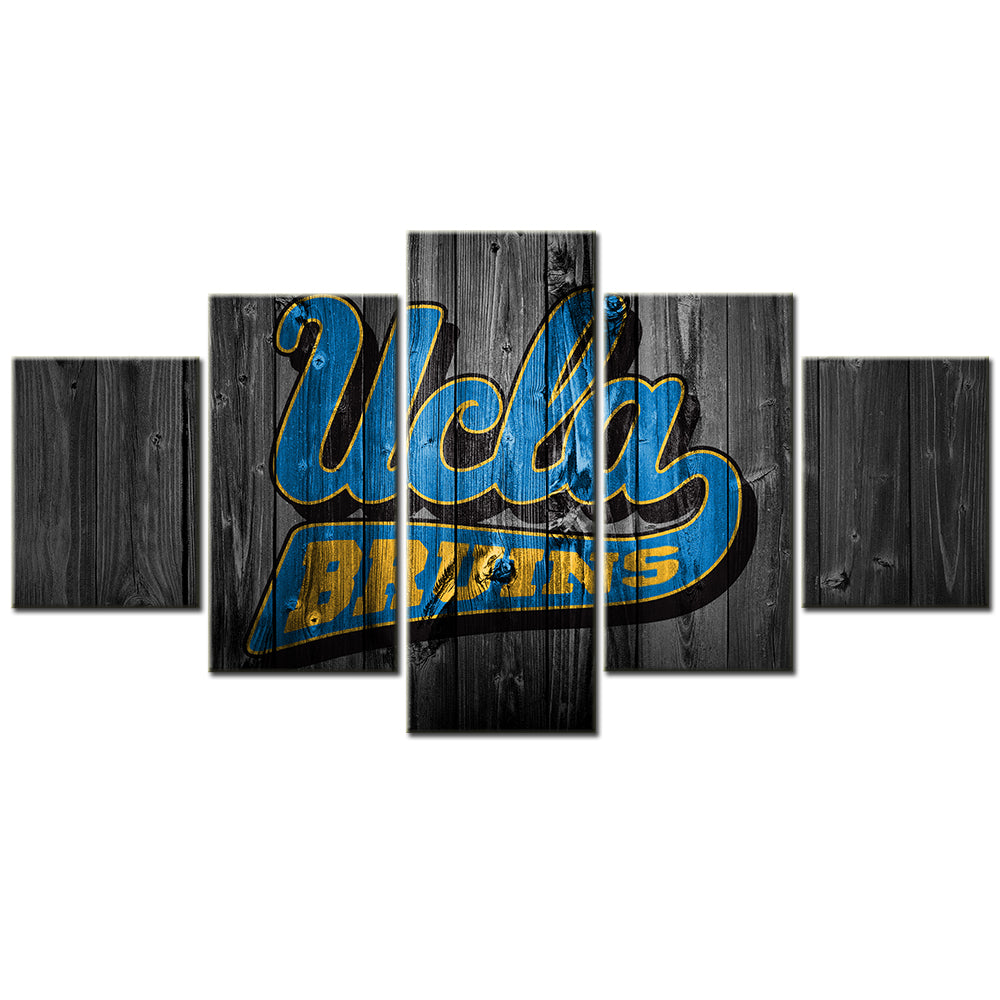 Football Team - 5 Pieces Wall Art - FT5007 - UCLA Bruins football - Football Team Poster - Football Team Canvas