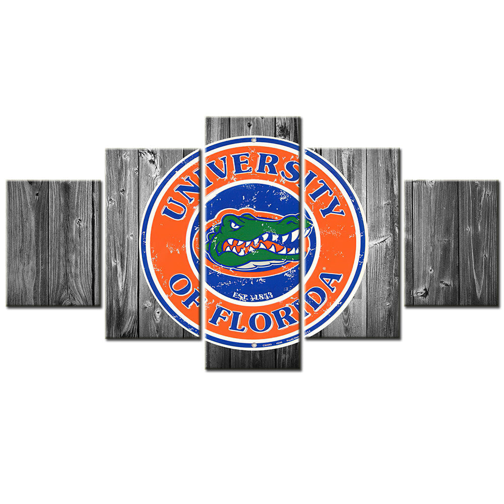 American Football Canvas Wall Art - FT5009 - University Of Florida Gators Football