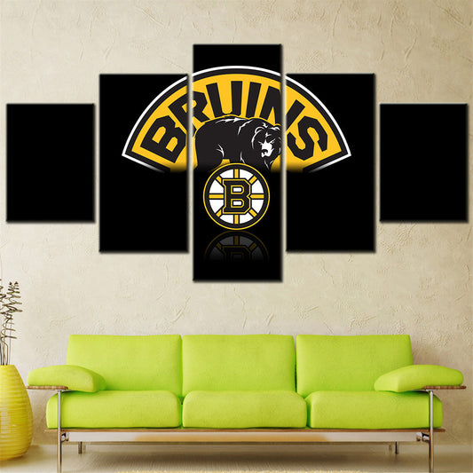 Hockey Canvas Wall Art - HK5006 - Boston Bruins
