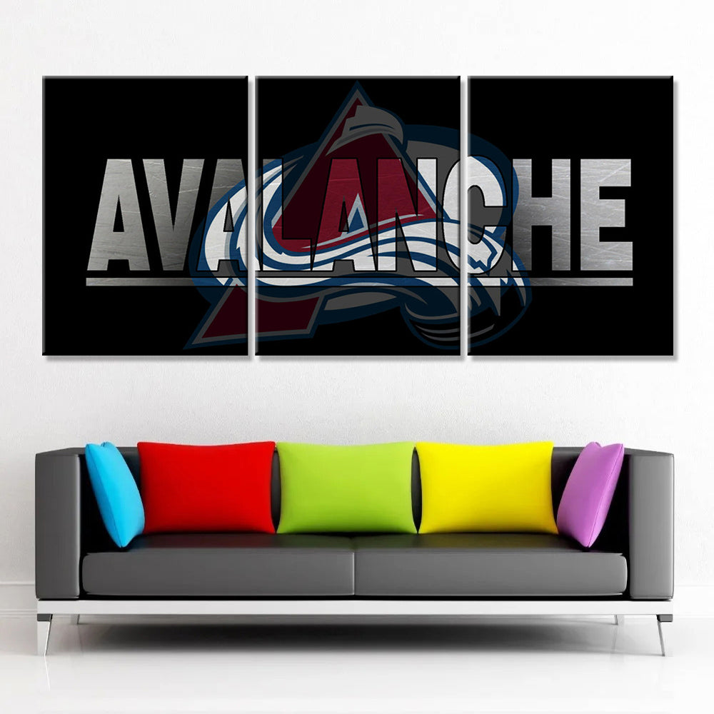 Hockey Canvas Wall Art - IH5013 - Colorado Avalanche