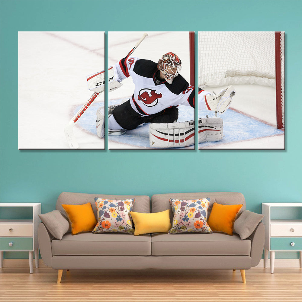 Hockey Canvas Wall Art - IH5019 - New Jersey Devils - Cory Schneider