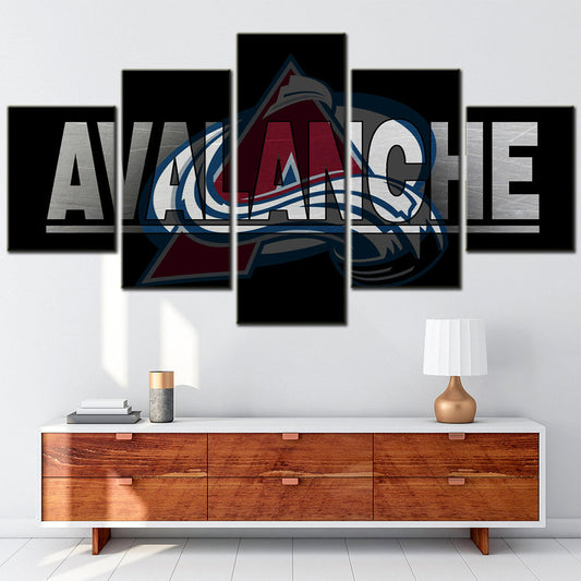 Hockey Canvas Wall Art - IH5013 - Colorado Avalanche
