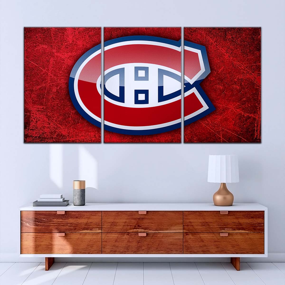 Hockey Canvas Wall Art - IH5028 - Canadiens