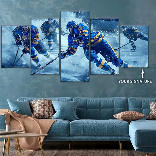 Ice Hockey Team Wall Art - IH5038 - St. Louis Blues - Ice Hockey Team Poster - Ice Hockey Team Canvas