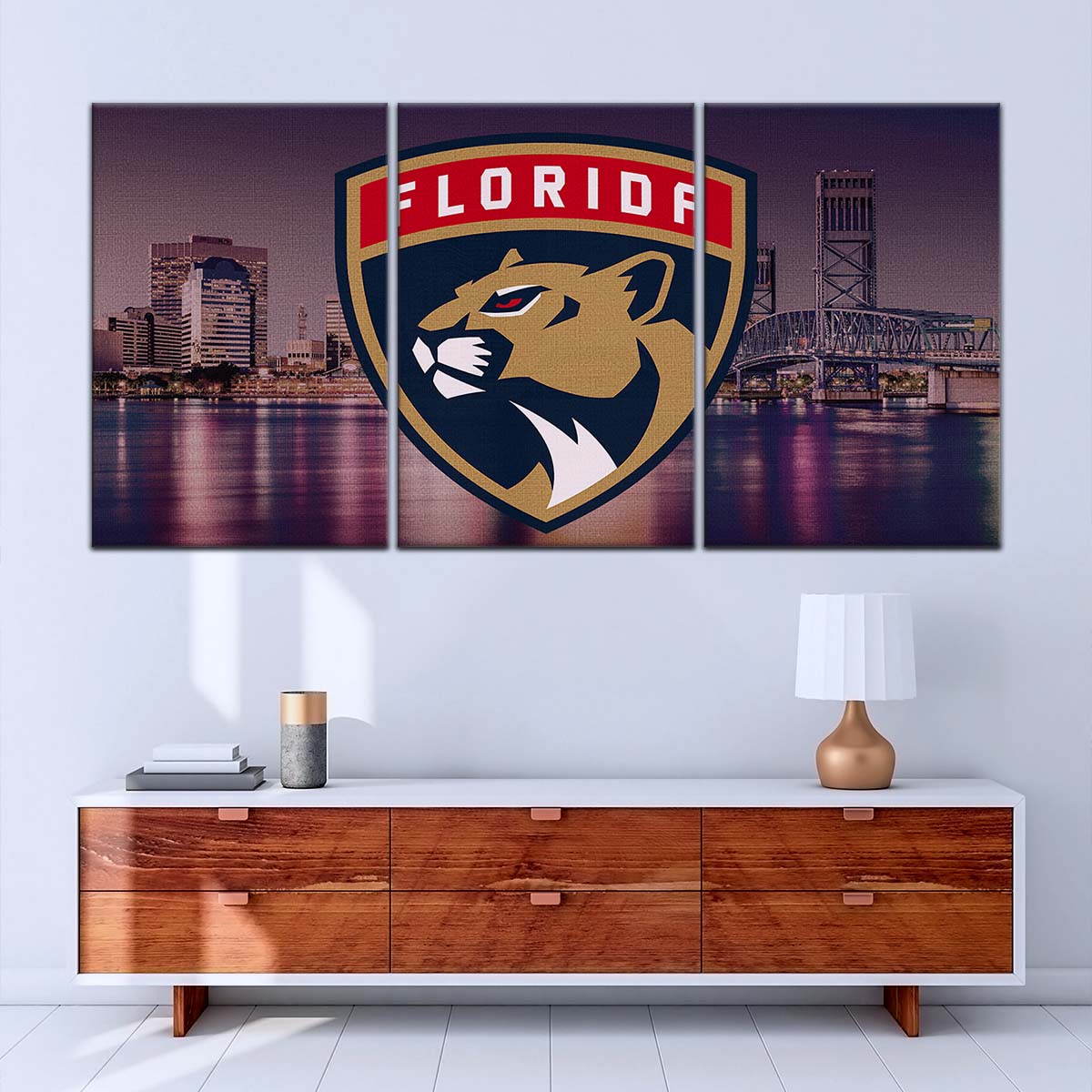 Hockey Canvas Wall Art - IH5041 - Florida Panthers Sports