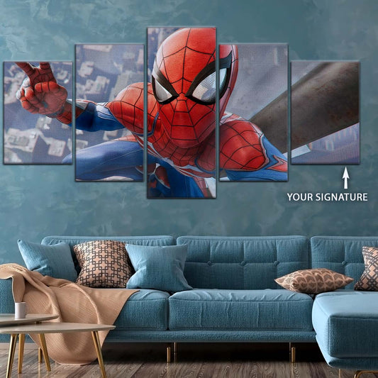 Marvel Wall Art - MCU5013 - Spider-Man - Marvel Cinematic Universe Poster - Marvel Cinematic Universe Canvas