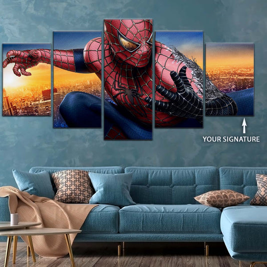 Marvel Wall Art - MCU5016 - Spider-Man - Marvel Cinematic Universe Poster - Marvel Cinematic Universe Canvas