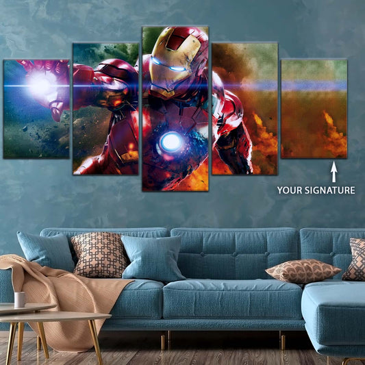 Marvel Wall Art - MCU5023 - Iron Man - Avengers - Marvel Cinematic Universe Poster - Marvel Cinematic Universe Canvas